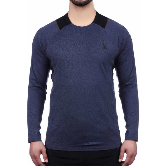 Spyder Active Midweight Long Sleeve Baselayer Shirt - Picture 1 of 7